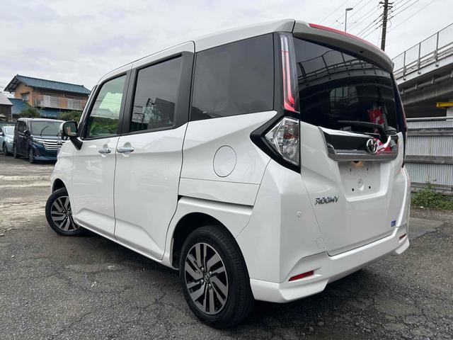 ルーミー カスタムＧ　全周囲カメラ　ナビ　ＴＶ　両側電動スライドドア　クリアランスソナー　オートクルーズコントロール　衝突被害軽減システム　アルミホイール　ＬＥＤヘッドランプ　スマートキー　アイドリングストップ（18枚目）