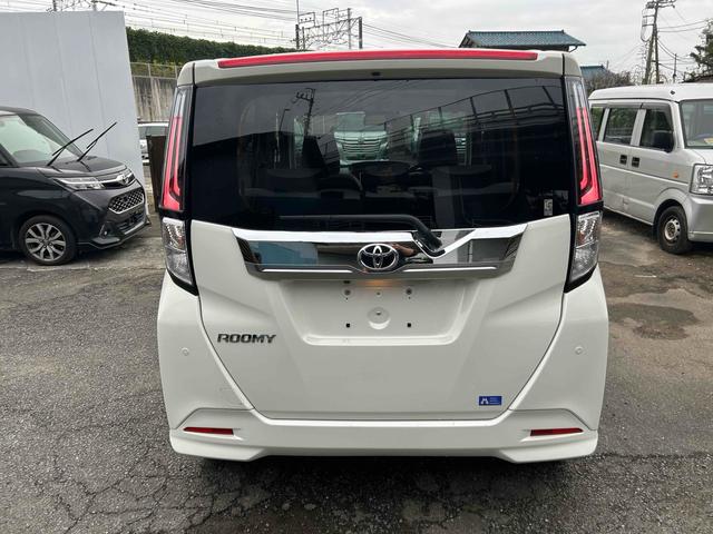 ルーミー カスタムＧ　全周囲カメラ　ナビ　ＴＶ　両側電動スライドドア　クリアランスソナー　オートクルーズコントロール　衝突被害軽減システム　アルミホイール　ＬＥＤヘッドランプ　スマートキー　アイドリングストップ（19枚目）