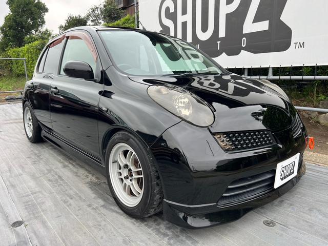 マーチ １２ＳＲ　ＥＮＫＥＩ　ＲＰＦ１　１５インチＡＷ　Ｇｒｅｄｄｙ車高調　エンドレスブレーキパッド　ローター　ブレーキホース　ｍｏｍｏステアリングニスモスポーツリセッティング　ステアリングラック交換　クラッチ交換済み（2枚目）