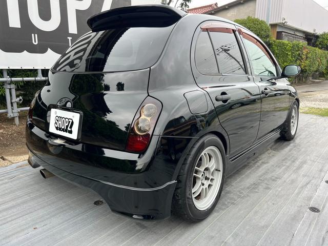 マーチ １２ＳＲ　ＥＮＫＥＩ　ＲＰＦ１　１５インチＡＷ　Ｇｒｅｄｄｙ車高調　エンドレスブレーキパッド　ローター　ブレーキホース　ｍｏｍｏステアリングニスモスポーツリセッティング　ステアリングラック交換　クラッチ交換済み（3枚目）