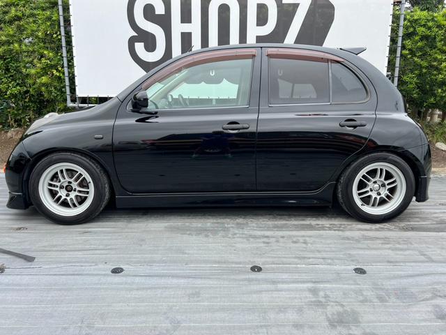 マーチ １２ＳＲ　ＥＮＫＥＩ　ＲＰＦ１　１５インチＡＷ　Ｇｒｅｄｄｙ車高調　エンドレスブレーキパッド　ローター　ブレーキホース　ｍｏｍｏステアリングニスモスポーツリセッティング　ステアリングラック交換　クラッチ交換済み（4枚目）