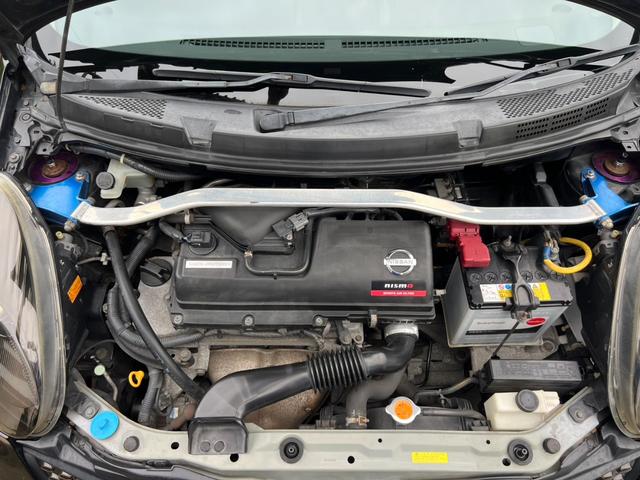マーチ １２ＳＲ　ＥＮＫＥＩ　ＲＰＦ１　１５インチＡＷ　Ｇｒｅｄｄｙ車高調　エンドレスブレーキパッド　ローター　ブレーキホース　ｍｏｍｏステアリングニスモスポーツリセッティング　ステアリングラック交換　クラッチ交換済み（17枚目）