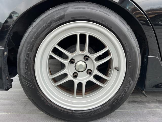 マーチ １２ＳＲ　ＥＮＫＥＩ　ＲＰＦ１　１５インチＡＷ　Ｇｒｅｄｄｙ車高調　エンドレスブレーキパッド　ローター　ブレーキホース　ｍｏｍｏステアリングニスモスポーツリセッティング　ステアリングラック交換　クラッチ交換済み（22枚目）