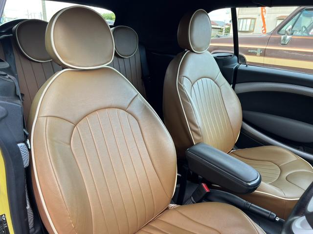 MINI クーパーS コンバーチブル クーパーS コンバーチブル(4名) インターチェンジイエロー アンドロイドナビ バックカメラ ETC(10枚目)