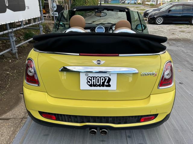 MINI クーパーS コンバーチブル クーパーS コンバーチブル(4名) インターチェンジイエロー アンドロイドナビ バックカメラ ETC(27枚目)