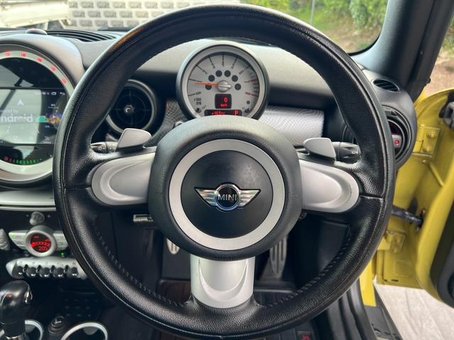 MINI クーパーS コンバーチブル クーパーS コンバーチブル(4名) インターチェンジイエロー アンドロイドナビ バックカメラ ETC(36枚目)