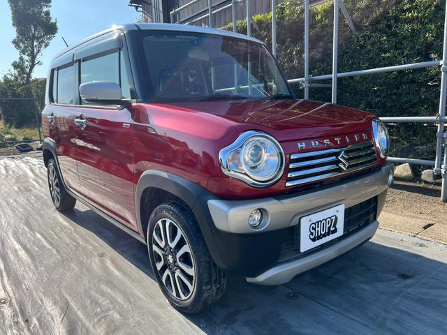 ハスラー ＪスタイルＩＩターボ　衝突軽減ブレーキ　レーンキープ　アイドリングストップ　前席シートヒーター　ステアリングリモコン　パドルシフト　クルーズコントロール　スマートキー　ＨＩＤ（2枚目）