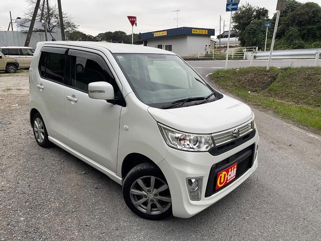 ワゴンＲ 　ＳＴＩＮＧＲＡＹ　ＡＣ　ＰＳ　ＰＷ　ＡＢＳ　ＡＷ　エアバッグ　ナビ　バックカメラ　プッシュスタート（3枚目）