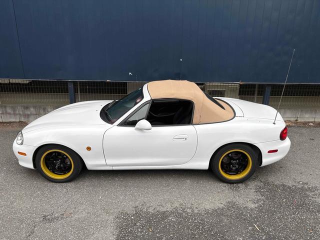 ロードスター SP オープンカー ETC ナビ AT キーレスエントリー アルミホイール 衝突安全ボディ ABS エアコン パワーステアリング パワーウィンドウ 車高調、 社外アルミ モモステアリング(25枚目)