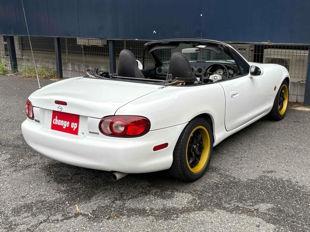 ロードスター SP オープンカー ETC ナビ AT キーレスエントリー アルミホイール 衝突安全ボディ ABS エアコン パワーステアリング パワーウィンドウ 車高調、 社外アルミ モモステアリング(26枚目)