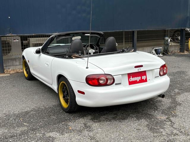 ロードスター SP オープンカー ETC ナビ AT キーレスエントリー アルミホイール 衝突安全ボディ ABS エアコン パワーステアリング パワーウィンドウ 車高調、 社外アルミ モモステアリング(28枚目)