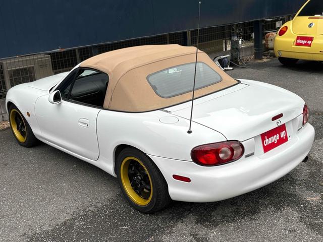 ロードスター SP オープンカー ETC ナビ AT キーレスエントリー アルミホイール 衝突安全ボディ ABS エアコン パワーステアリング パワーウィンドウ 車高調、 社外アルミ モモステアリング(38枚目)