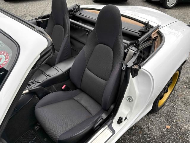 ロードスター SP オープンカー ETC ナビ AT キーレスエントリー アルミホイール 衝突安全ボディ ABS エアコン パワーステアリング パワーウィンドウ 車高調、 社外アルミ モモステアリング(56枚目)