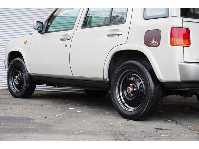 ラシーン タイプＩＩ　ウッドパネル　ｃａｒｒｏｚｚｅｒｉａオーディオ　社外アルミ　ルーフレール　スペアタイヤキャリア　ＹＯＫＯＨＡＭＡタイヤ　１５００ＣＣ（26枚目）