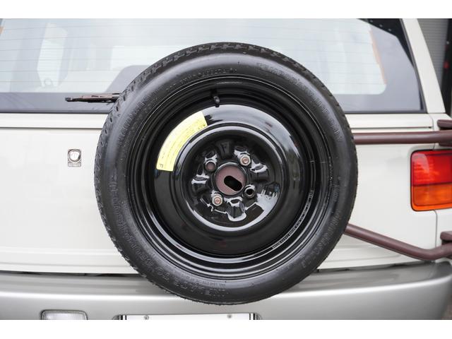 ラシーン タイプＩＩ　ウッドパネル　ｃａｒｒｏｚｚｅｒｉａオーディオ　社外アルミ　ルーフレール　スペアタイヤキャリア　ＹＯＫＯＨＡＭＡタイヤ　１５００ＣＣ（58枚目）