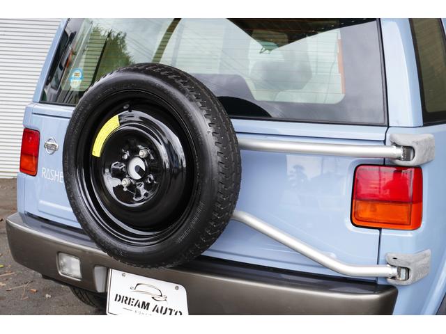 ラシーン タイプＡ　サンルーフ　カーナビ　前後ドライブレコーダー　ＥＴＣ　ウッドパネル　地図柄シート　ルーフレール　ＹＯＫＯＨＡＭＡタイヤ　スペアタイヤキャリア　１５００ＣＣ（55枚目）