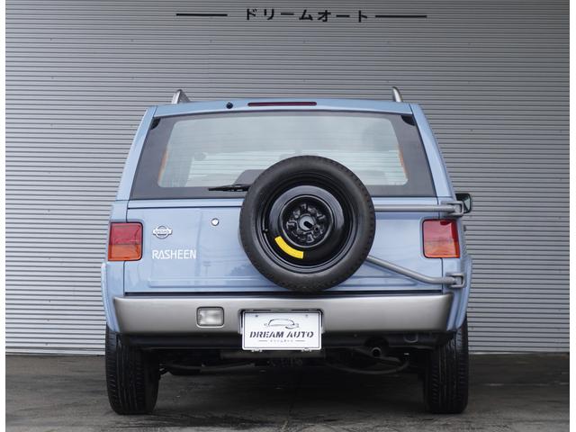 ラシーン タイプII ルーフレール スペアタイヤキャリア グリルツートンカラー 純正ホイールキャップ 1500CC(11枚目)