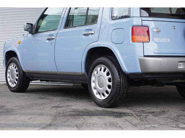 ラシーン タイプII ルーフレール スペアタイヤキャリア グリルツートンカラー 純正ホイールキャップ 1500CC(26枚目)