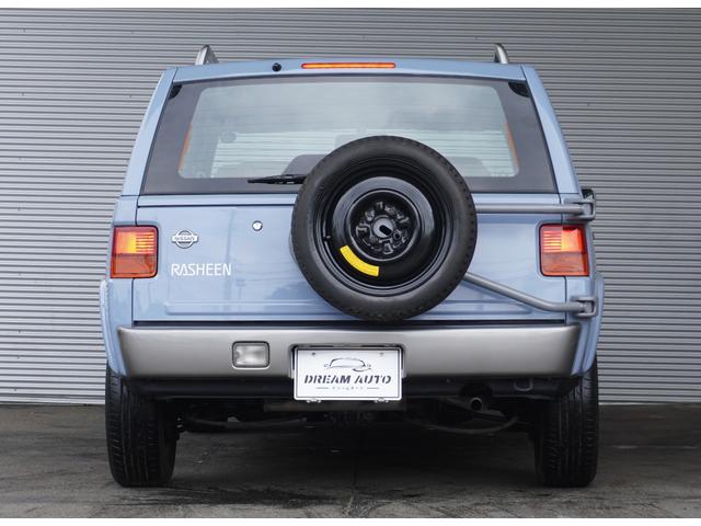 ラシーン タイプII ルーフレール スペアタイヤキャリア グリルツートンカラー 純正ホイールキャップ 1500CC(57枚目)