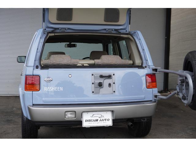 ラシーン タイプII ルーフレール スペアタイヤキャリア グリルツートンカラー 純正ホイールキャップ 1500CC(64枚目)