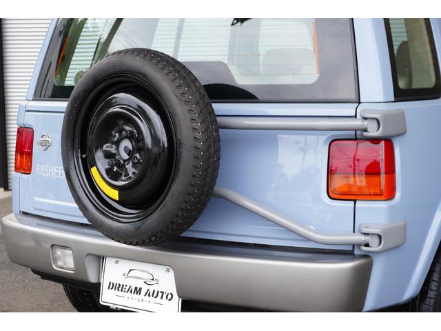 ラシーン タイプII ルーフレール スペアタイヤキャリア グリルツートンカラー 純正ホイールキャップ 1500CC(74枚目)