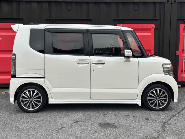 Ｎ－ＢＯＸカスタム Ｇ・ターボＬパッケージ　アルパインナビ／ドライブレコーダー　ＥＴＣ　バックカメラ　両側電動スライドドア　　ＴＶ　オートクルーズコントロール　オートライト　ＨＩＤ　スマートキー　アイドリングストップ　電動格納ミラー（9枚目）