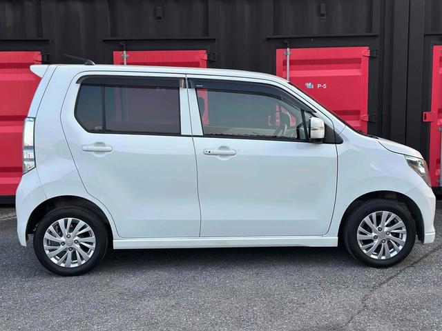 ワゴンR FZ ナビ TV 衝突被害軽減システム スマートキー アイドリングストップ 電動格納ミラー シートヒーター ベンチシート CVT 盗難防止システム ABS ESC アルミホイール 衝突安全ボディ エアコン(4枚目)