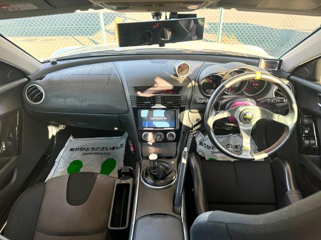 RX-8 タイプS リビルトエンジン載せ替え マツダスピードエアロ RE雨宮GTウイング BLIDEフルバケ SSR18インチ FEEDマフラー NARDIステアリング Defiメーター エンドレス車高調 ラフィックス(4枚目)