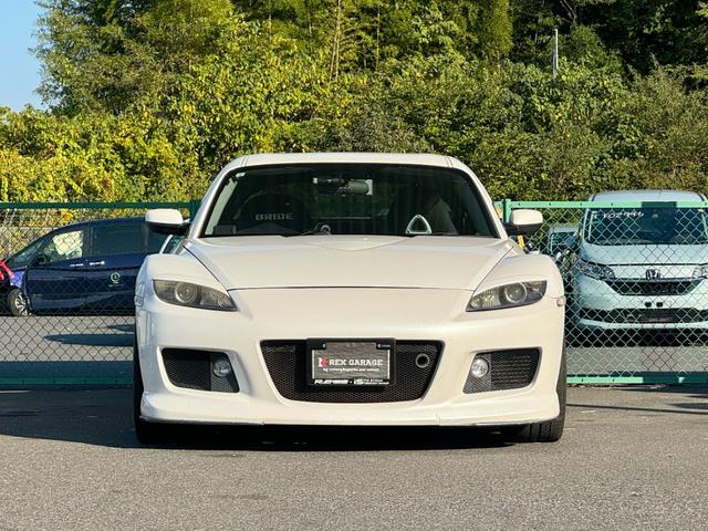 RX-8 タイプS リビルトエンジン載せ替え マツダスピードエアロ RE雨宮GTウイング BLIDEフルバケ SSR18インチ FEEDマフラー NARDIステアリング Defiメーター エンドレス車高調 ラフィックス(6枚目)