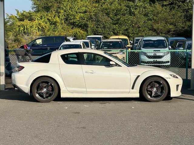 RX-8 タイプS リビルトエンジン載せ替え マツダスピードエアロ RE雨宮GTウイング BLIDEフルバケ SSR18インチ FEEDマフラー NARDIステアリング Defiメーター エンドレス車高調 ラフィックス(13枚目)