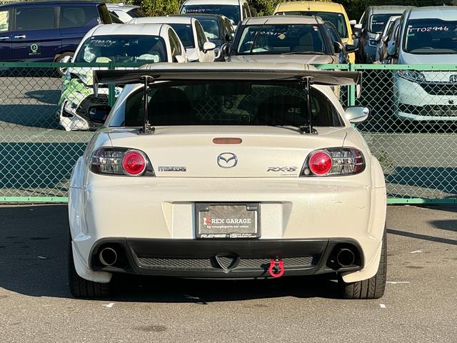 RX-8 タイプS リビルトエンジン載せ替え マツダスピードエアロ RE雨宮GTウイング BLIDEフルバケ SSR18インチ FEEDマフラー NARDIステアリング Defiメーター エンドレス車高調 ラフィックス(15枚目)