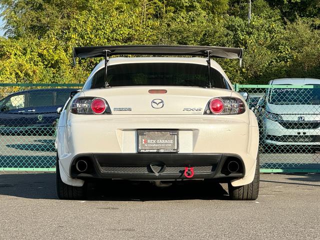 RX-8 タイプS リビルトエンジン載せ替え マツダスピードエアロ RE雨宮GTウイング BLIDEフルバケ SSR18インチ FEEDマフラー NARDIステアリング Defiメーター エンドレス車高調 ラフィックス(16枚目)