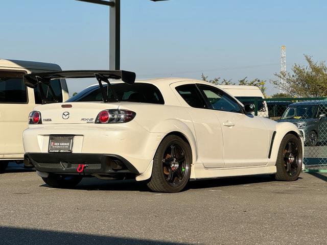 RX-8 タイプS リビルトエンジン載せ替え マツダスピードエアロ RE雨宮GTウイング BLIDEフルバケ SSR18インチ FEEDマフラー NARDIステアリング Defiメーター エンドレス車高調 ラフィックス(18枚目)