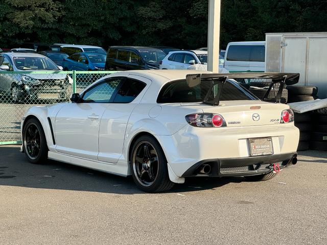 RX-8 タイプS リビルトエンジン載せ替え マツダスピードエアロ RE雨宮GTウイング BLIDEフルバケ SSR18インチ FEEDマフラー NARDIステアリング Defiメーター エンドレス車高調 ラフィックス(19枚目)