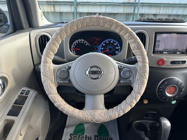 キューブ ベースグレード　左ハンドル　オートチェック有　カロッツェリアオーディオ　Ｂｌｕｅｔｏｏｔｈ　ＥＴＣ（12枚目）