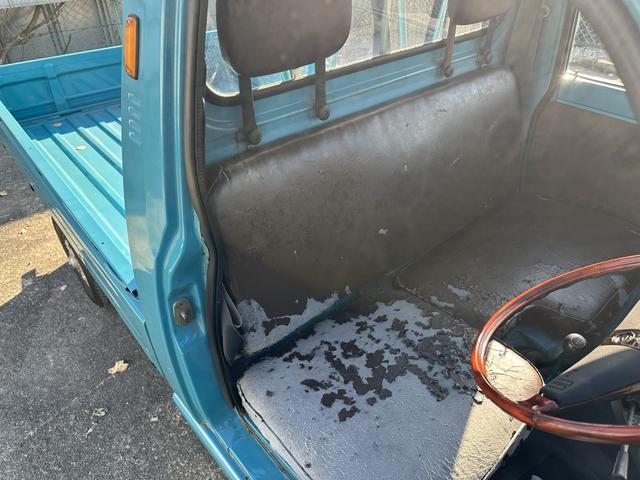 ハイゼットトラック 2代目 純4MT 2ストロークエンジン 荷台3面オープン(9枚目)