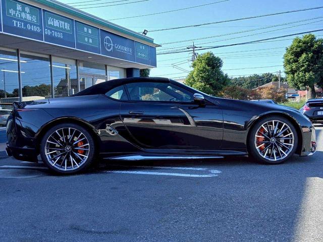 ＬＣ ＬＣ５００　コンバーチブル　１２．３インチタッチＤＡ　モデリスタエアロ　マークレビンソン　純正２１インチＡＷ　オレンジキャリパー　カラーヘッドアップディスプレイ　ブラックレザーシート　プロテクションフィルム（3枚目）
