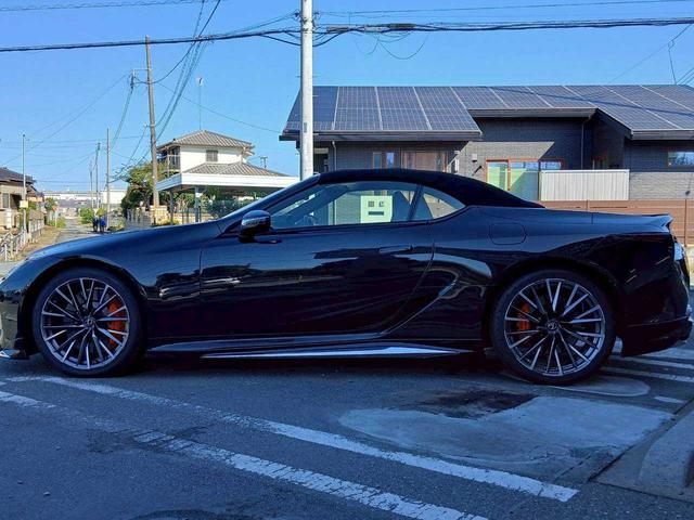 ＬＣ ＬＣ５００　コンバーチブル　１２．３インチタッチＤＡ　モデリスタエアロ　マークレビンソン　純正２１インチＡＷ　オレンジキャリパー　カラーヘッドアップディスプレイ　ブラックレザーシート　プロテクションフィルム（4枚目）