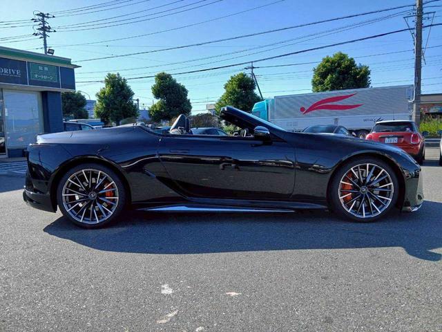 ＬＣ ＬＣ５００　コンバーチブル　１２．３インチタッチＤＡ　モデリスタエアロ　マークレビンソン　純正２１インチＡＷ　オレンジキャリパー　カラーヘッドアップディスプレイ　ブラックレザーシート　プロテクションフィルム（9枚目）