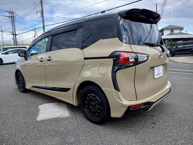 シエンタ ファンベースG 純正9インチナビ フリップダウンモニター モデリスタエアロ フルセグTV 全周囲カメラ ETC 両側電動スライドドア ツートンカラー(6枚目)