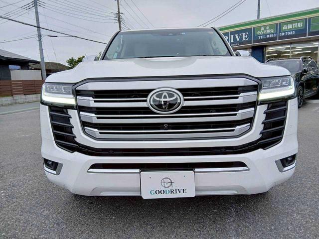 ランドクルーザー ZX 純正メーカーナビ JBLサウンド リアエンターテインメント クールボックス ベージュレザー サンルーフ 全周囲カメラ ルーフレール(2枚目)