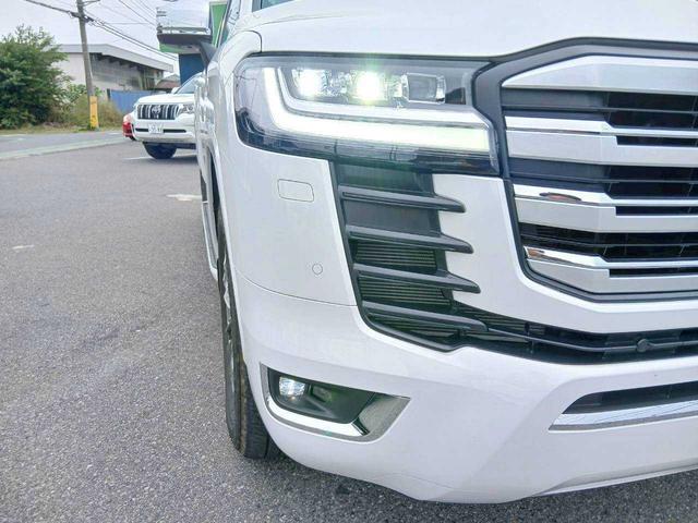 ランドクルーザー ZX 純正メーカーナビ JBLサウンド リアエンターテインメント クールボックス ベージュレザー サンルーフ 全周囲カメラ ルーフレール(8枚目)