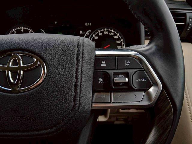 ランドクルーザー ZX 純正メーカーナビ JBLサウンド リアエンターテインメント クールボックス ベージュレザー サンルーフ 全周囲カメラ ルーフレール(18枚目)