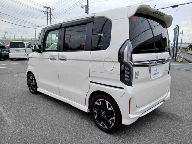 N-BOXカスタム G・Lターボホンダセンシング 社外8インチナビ TV バックモニター ETC 両側電動スライドドア ホンダセンシング(6枚目)