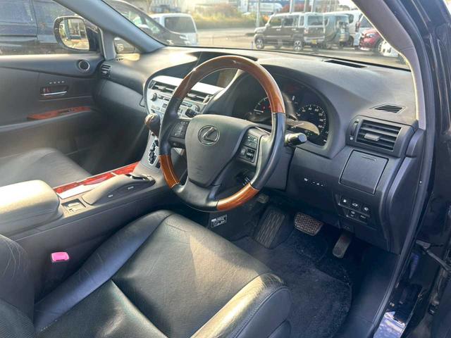 ＲＸ ＲＸ４５０ｈ　バージョンＬ　純正ナビ　フルセグＴＶ　バックモニター　ＥＴＣ　純正１９インチＡＷ（9枚目）