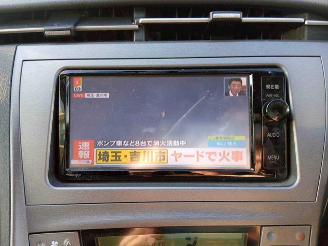 プリウス S 純正ナビ フルセグTV バックモニター ETC ドライブレコーダー(17枚目)