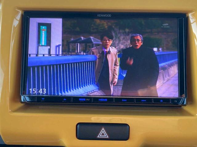 ハスラー Ｇ　社外ナビ　フルセグＴＶ　ＥＴＣ　シートヒーター　レーダーブレーキサポート（9枚目）