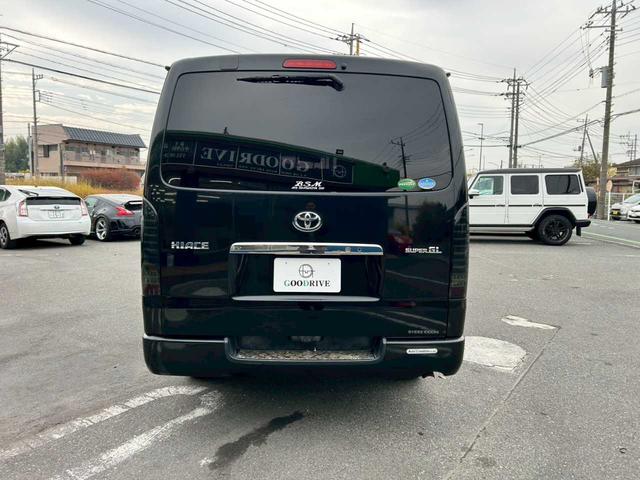 ハイエースバン ロングスーパーGL 社外ナビ フルセグTV バックモニター デジタルインナーミラー(7枚目)