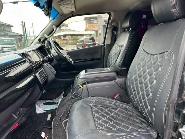 ハイエースバン ロングスーパーGL 社外ナビ フルセグTV バックモニター デジタルインナーミラー(10枚目)
