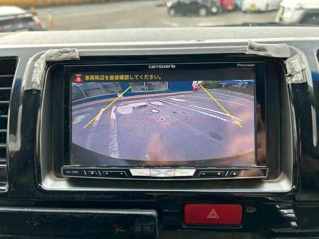 ハイエースバン ロングスーパーGL 社外ナビ フルセグTV バックモニター デジタルインナーミラー(15枚目)